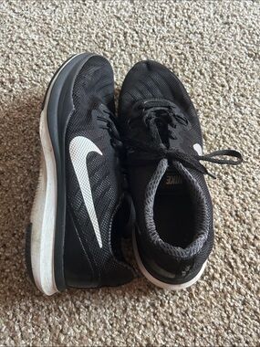 Nike Black and White Trainer Sneakers